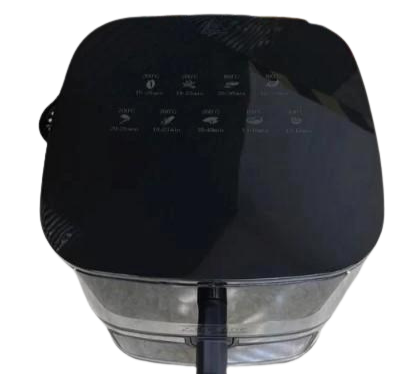 Фритюрниця безмасляна на 8 л 3000 Вт з антипригарним покриттям та сенсорним керуванням ZP-092 фото